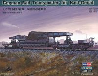 Hobbyboss German Rail Transporter Für Karl-Gerät - Scale 1/72