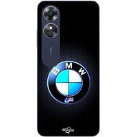 Maniacase Etui Oppo A17 Bmw Logo M lichtgevend carbon