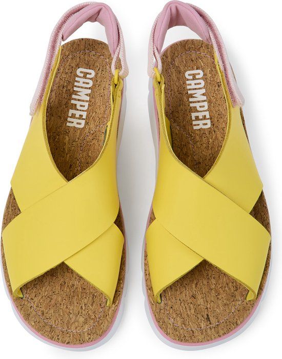 Camper Oruga Sandals - Women - Yellow - Size 39