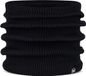 BUFF© Knitted & Fleece Nekwarmer RENVI BLACK - Unisex Volwassenen - Zwart