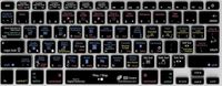 KB Covers DP9 Keyboard Cover for MacBook/Air 13/Pro (2008+) - Apple toetsenbord cover