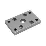 Riegler 156787-453.130 Voor- of bodemflens, ISO 21287, zuiger-Ø 40, 1 stuk