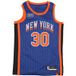Neymar Rush Bleu Débardeur de basket-ball pour hommes Nba City Edition 2023/24 Dri-fit Swingman Jersey No 30 Julius Randle
