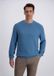 Pierre Cardin Breipullover Blauw Katoen/Polyamide Lange Mouw Ronde Hals Regular Fit Maat S