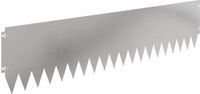 vidaXL Bordure de pelouse, 20 pièces, 103 x 25 cm, acier inoxydable, argent