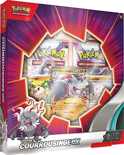 Pokemon : Courrousinge-ex Box - gezelschapsspellen - kaartspellen - verzamelkaarten - vanaf 6 jaar - Franse versie