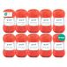 Gründl Cotton Quick Uni Breigaren, haakgaren, 10 bollen à 50 g, oranje