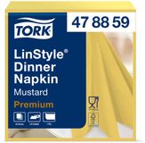 Tork Linstyle Premium Dinerservet 50 vel Geel