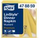 Tork Linstyle Premium Dinerservet 50 vel Geel