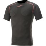 Alpinestars Ride Tech V2 Functioneel shirt, schwarz/rot, XL/2XL
