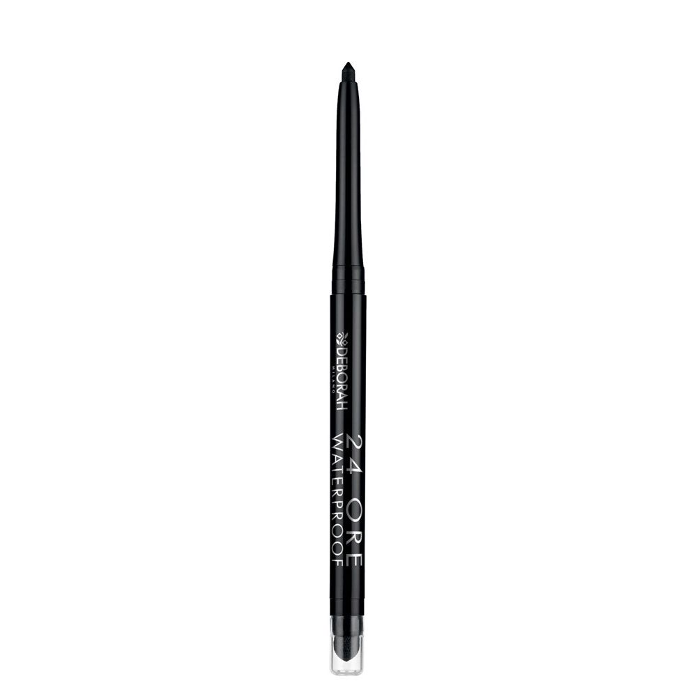 Deborah Milano 24Ore Waterproof Eye Pencil - 01 Black Black - 0.5g