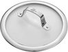 BALLARINI 75002-905-0 Couvercle Rond Inox, Transparent 32 cm