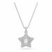 Swarovski Sublima Hanger, Rond Slijpsel, Ster, Wit, Rodium Verguld