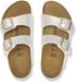 Birkenstock Arizona Kids Birko Flor Sandalen - Zilver - Maat 30