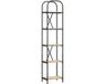 vidaXL Boekenplank - 5-laags - 40 x 30 x 183 cm - Bewerkt hout - Sonoma Eik