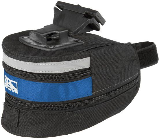 M-Wave Zadeltas Tilburg L 1.8 Liter Zwart/blauw