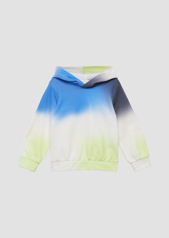 s.Oliver Hoodie Navy Tie-dye Maat 92/98