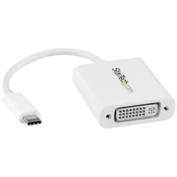 StarTech.com USB-C naar DVI adapter - Wit