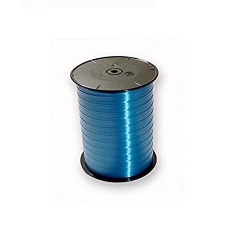 Clairefontaine 601737C spoel geschenklint glad (500 m x 7 mm, ideaal voor knutselprojecten en geschenken) 1 stuk turquoise