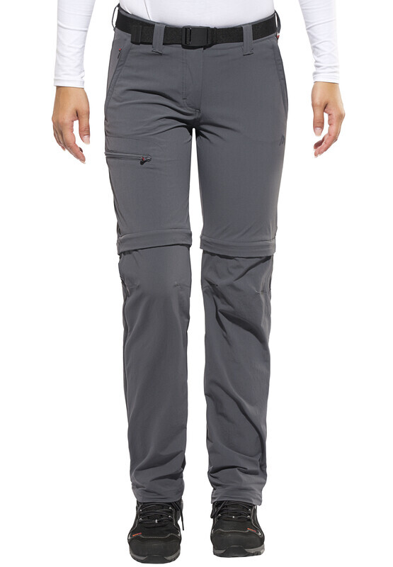 Maier Sports Nata Broek Dames, graphite DE 19 (Short) 2020 Trekking- & Wandelbroeken