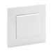 LEGRAND Pack van 5 schakelaars of schakelaars, monoblock, 10 AX, voor inbouwinstallatie, serie Niloé Step, wit, 398300B