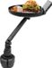 Macally houder voor autobekerhouder met houder voor tablet en mobiele telefoon voor iOS- en Android-smartphone, zwart