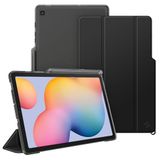 Fintie Hoes voor Samsung Galaxy Tab S6 Lite 10,4" 2024/2022/2020, Slim Beschermhoes met transparante achterkant cover automatische slaap-/waakfunctie, Zwart