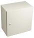 RS PRO Stalen wandbehuizing RAL 7032 IP66, HxBxD 500 mm x 500 mm x 300 mm