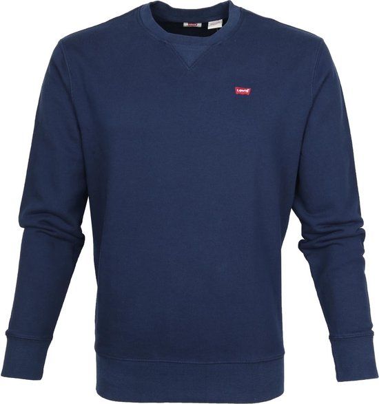 Levi's Original Sweater Donkerblauw - Heren - Maat XXL - Modern-fit