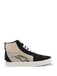 Alpinestars Ride-63 Chaussures en cuir Noir Gris froid Blanc