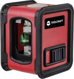 TOOLCRAFT CL12-G Kruislijnlaser Incl. statief, Zelfnivellerend, Groene laser Reikwijdte (max.): 12 m
