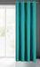 Gordijn Eurofirany Rita Eenkleurig glad gordijn - 8 moderne ogen, slaapkamer, woonkamer, kinderkamer, 1 stuk, polyester, turquoise, 140 x 250 cm