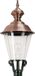 Ks Ronde, nostalgische lantaarn lamp 1409 - Berghuizen K4A Donkergroen