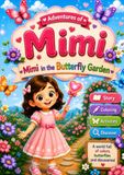 Mimi in the Butterfly Garden
