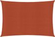 vidaXL Zonnezeil 160 g/m² 2,5x3,5 m HDPE Terracotta