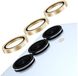 AVY Samsung Galaxy S25 Plus Camera Lens Protector Rings Glitter Goud