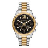 Michael Kors MK9207 Lexington Herenhorloge - Zwart/Zilverkleurig