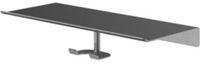 Hotbath &More Shelves - Haak voor Douchewisser - Voor Planchet - Geborsteld Gunmetal PVD