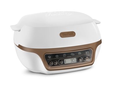 Tefal Cake Factory + Cupcake Maker - 1100W - Gold/White