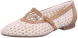 Paul Green Dames Ballerina's Beige Nubuck Maat 40