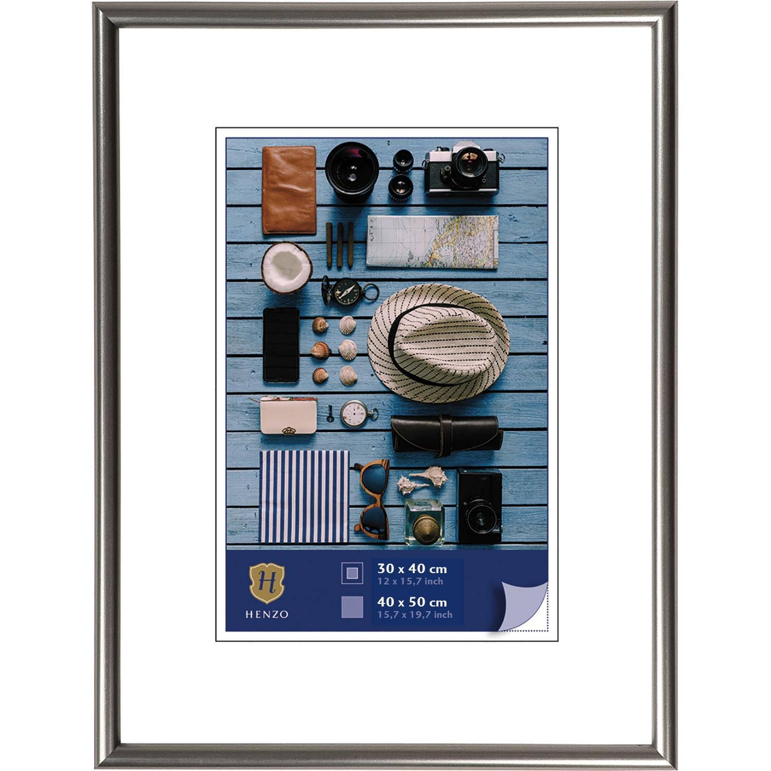 Henzo Napoli Fotolijst 40x50 cm - Staal