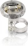 250070450var XLC Draai DD-M12 Fietsbel - Transparant Zilver - 36 mm