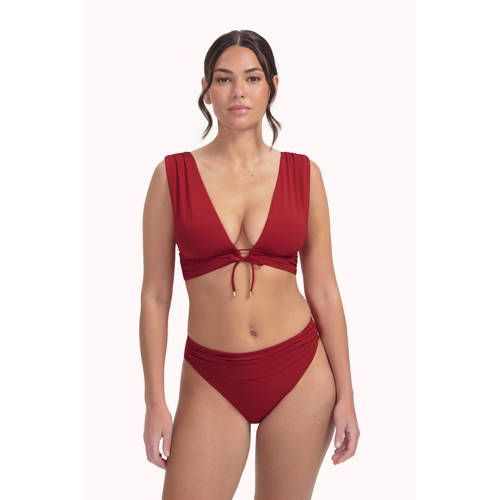 Cyell Design bikinibroekje Femme Rouge donkerroze