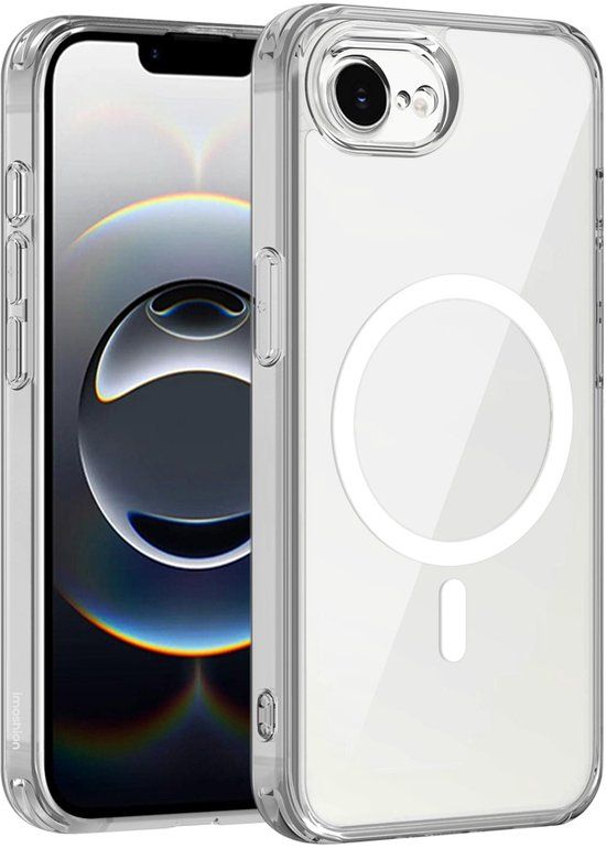 imoshion Hoesje - Geschikt voor Apple iPhone 17e / 16e - Protective Backcover geschikt voor MagSafe - Transparant