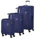 American Tourister Hyperspeed - kofferset 3-delig, blauw (Combat Navy)