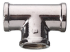 Cornat T-stuk Messing Chroom 3/8