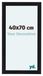 Your Decoration Cadre photo 40x70 cm MDF Noir Mat Como