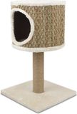 Arquivet Nemo Kattenkrabber | Bruin/Beige | 34x34x58 cm