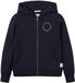 Tom Tailor - Hoodie sweatjack met print - Maat 176 - sky captain blue