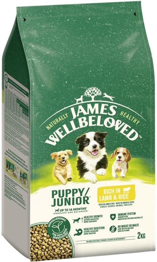 James Wellbeloved Dog Junior Lamm & Reis | 2kg